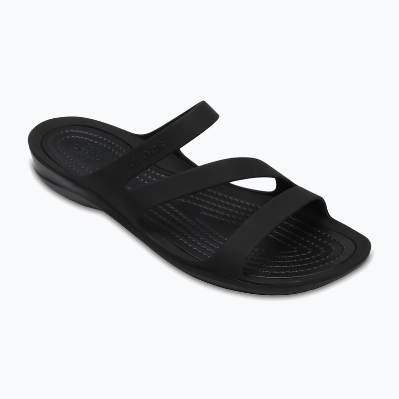 Nazouváky  Crocs Swiftwater Sandal W black/black 203998-060