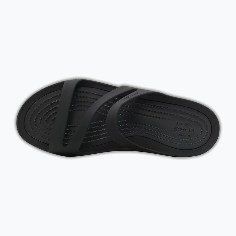 Nazouváky  Crocs Swiftwater Sandal W black/black 203998-060 4
