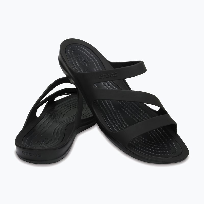 Dámské žabky Crocs Swiftwater Sandal black 203998-060 15