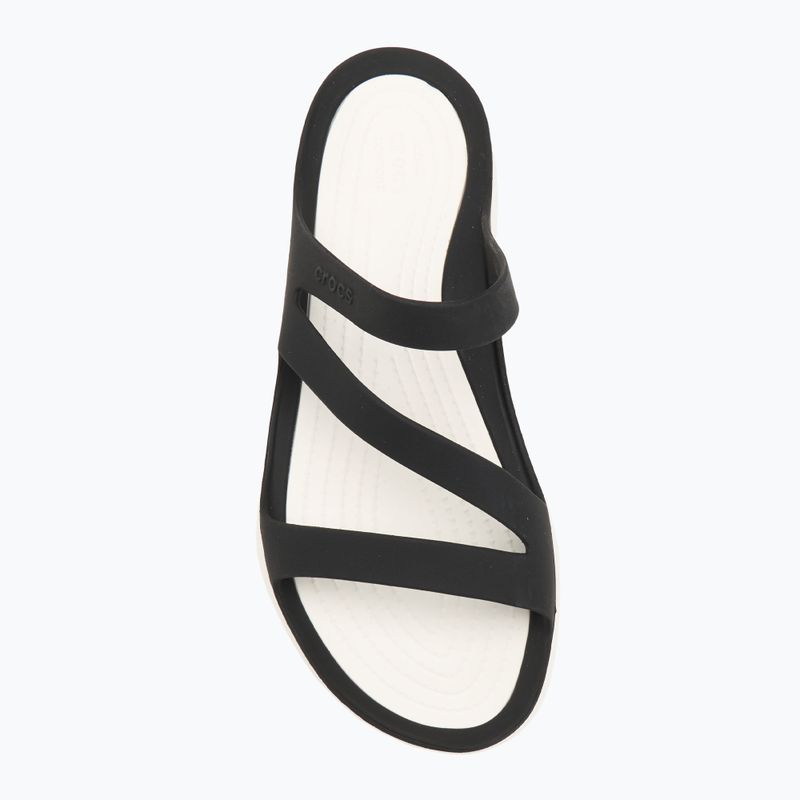 Nazouváky  Crocs Swiftwater Sandal W black/black 203998-060 5