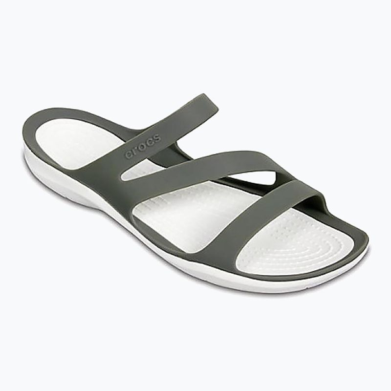 Dámské nazouváky Crocs Swiftwater Sandal W smoke/white 8