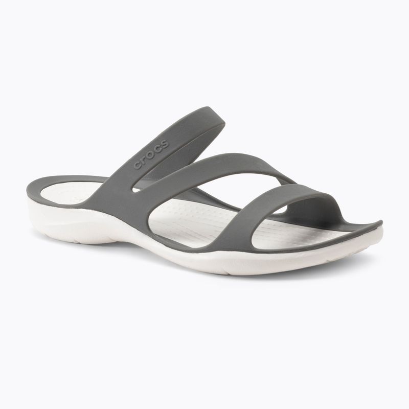 Dámské nazouváky Crocs Swiftwater Sandal W smoke/white