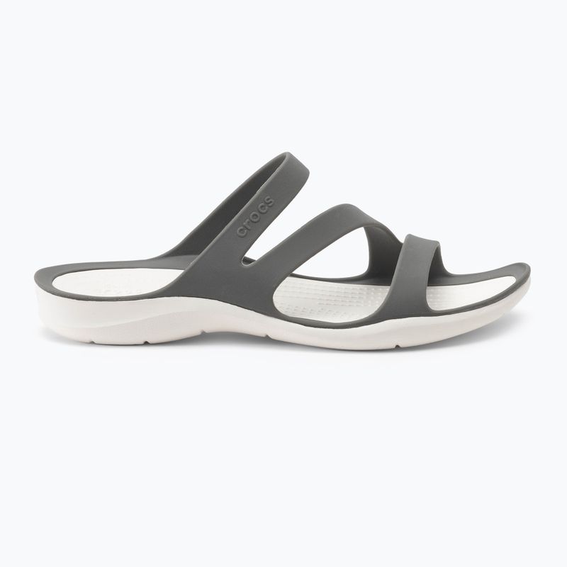 Dámské nazouváky Crocs Swiftwater Sandal W smoke/white 2