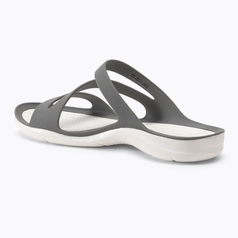 Dámské nazouváky Crocs Swiftwater Sandal W smoke/white 3