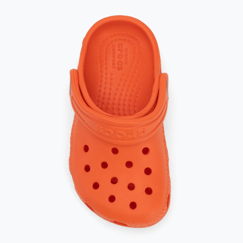 Dětské nazouváky Crocs Classic Clog Kids tangerine 6