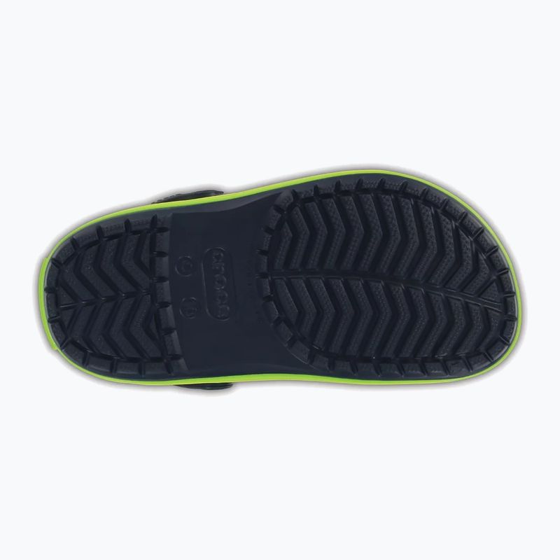 Dětské nazouváky Crocs Crocband Clog navy/volt green 6