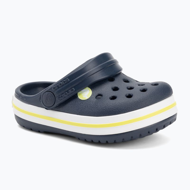 Dětské nazouváky Crocs Crocband Clog Dětské  navy/citrus 2