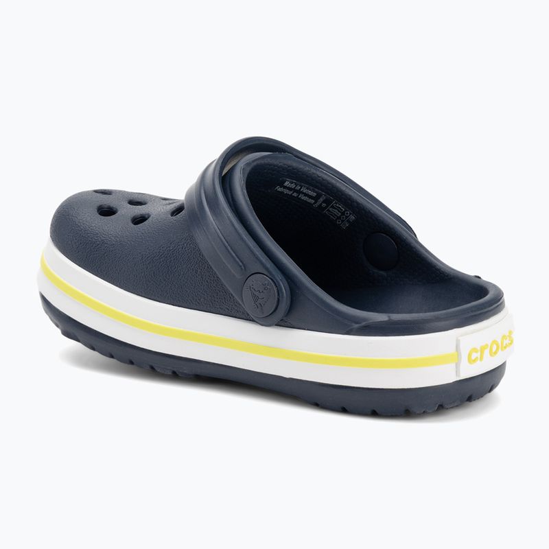 Dětské nazouváky Crocs Crocband Clog Dětské  navy/citrus 4