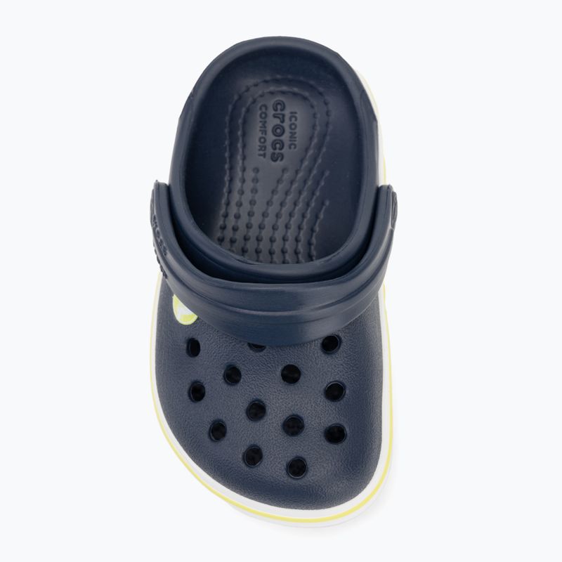 Dětské nazouváky Crocs Crocband Clog Dětské  navy/citrus 6