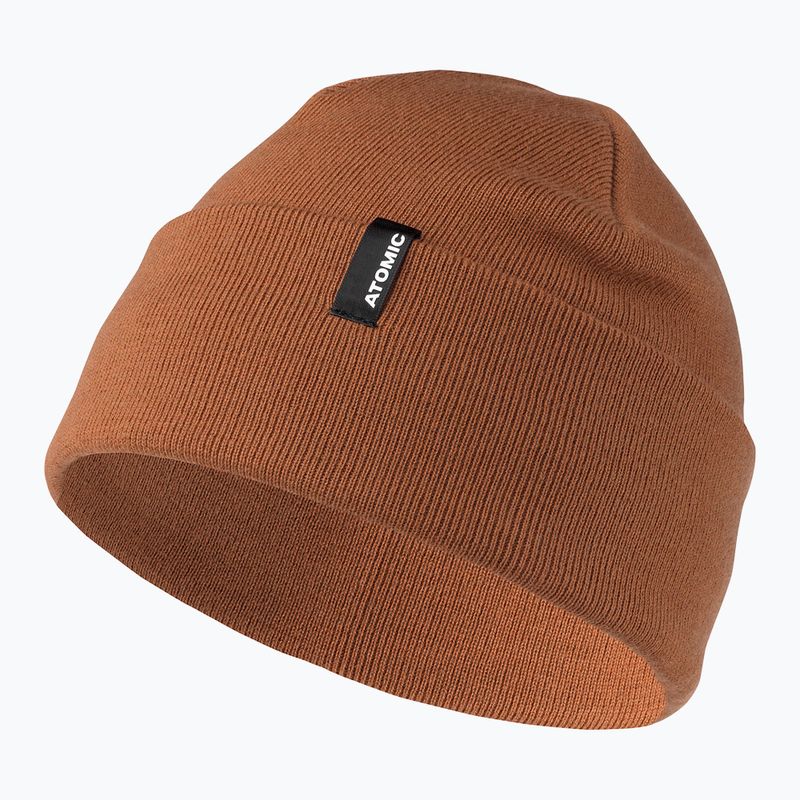 Zimní čepice  Atomic Alps Rolled Cuff Beanie brown