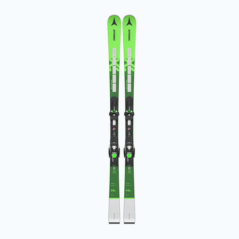 Pánské sjezdové lyže ATOMIC Redster X9S Revoshock S + X12 GW zelené AASS02756 10