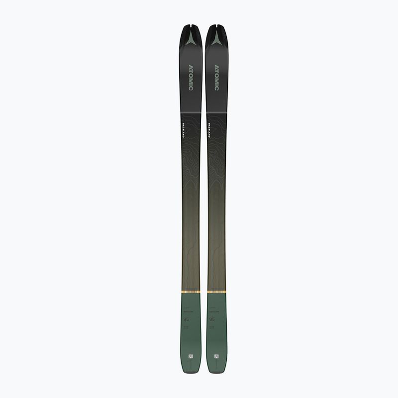 Pánské lyže ATOMIC Backland 95+ black/green AAST01604 9