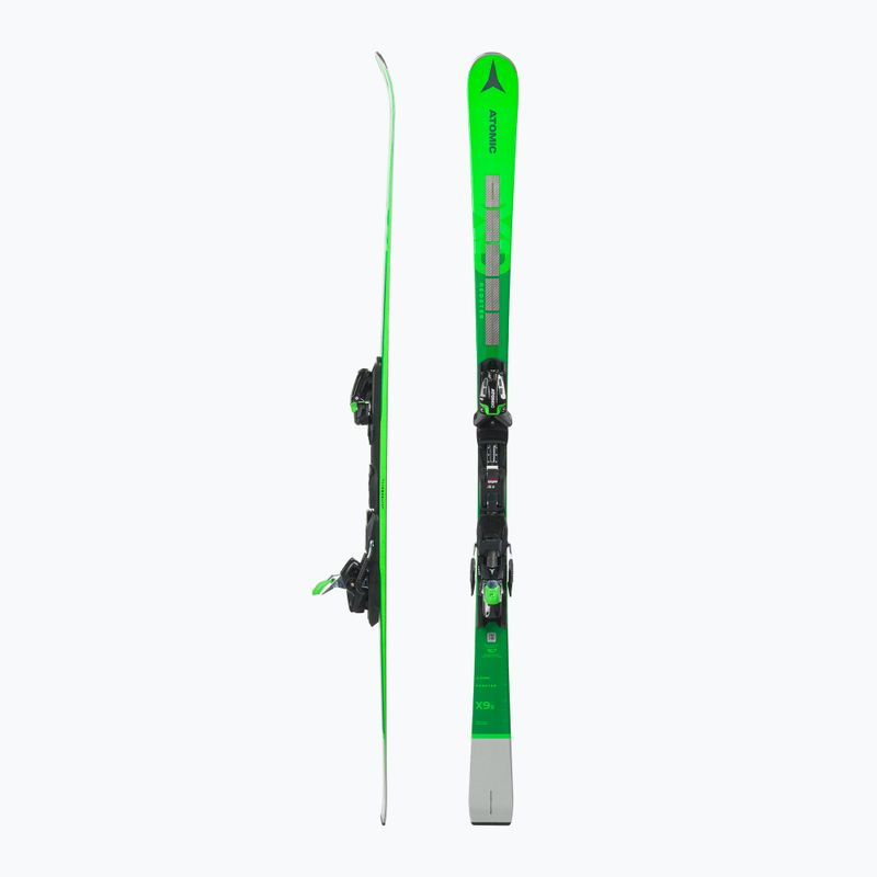 Pánské sjezdové lyže ATOMIC Redster X9S Revoshock S + X12 GW zelené AASS02756 2