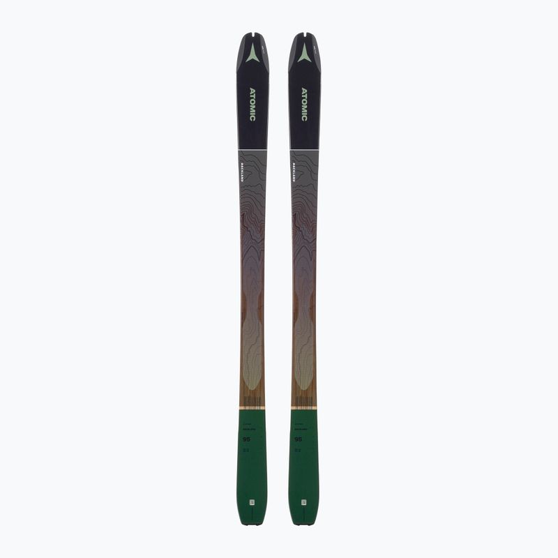 Pánské lyže ATOMIC Backland 95+ black/green AAST01604