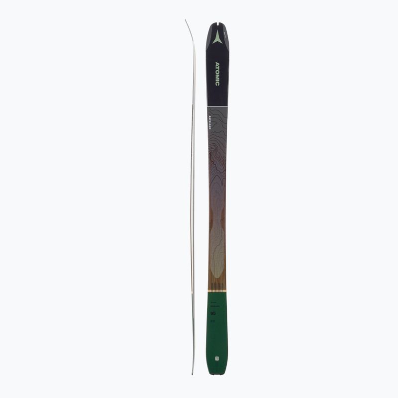 Pánské lyže ATOMIC Backland 95+ black/green AAST01604 2
