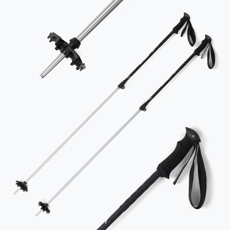 Lyžařské hole ATOMIC BCT Touring black/silver AJ500573 6