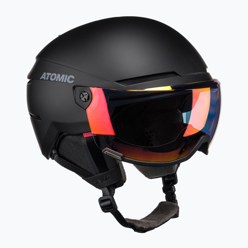 Lyžařská helma ATOMIC Savor Visor Photo black AN500628