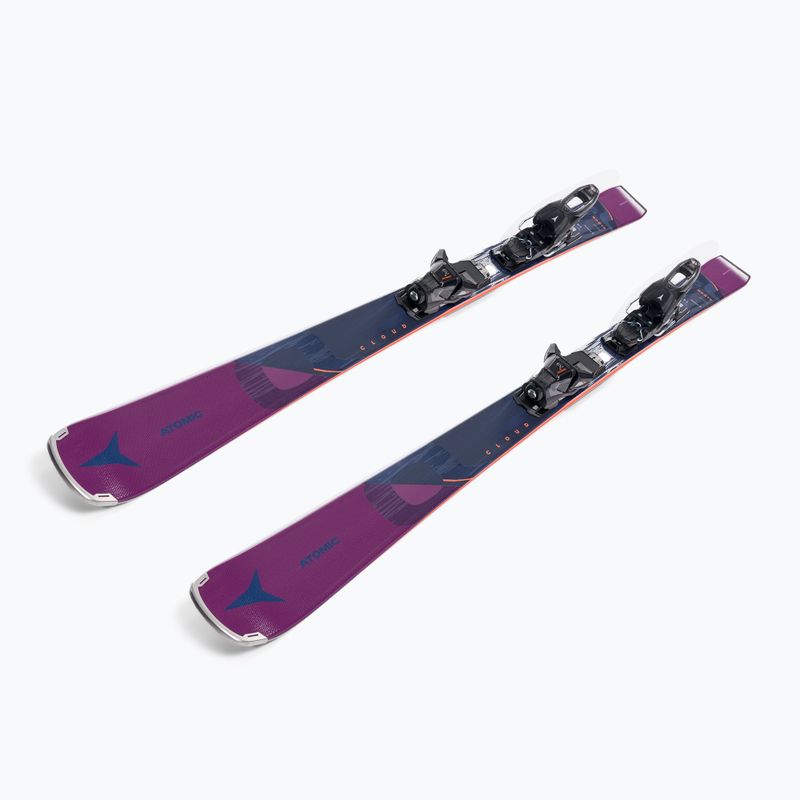 Dámské sjezdové lyže ATOMIC Cloud Q9 + M10 GW black/purple AASS03076 4