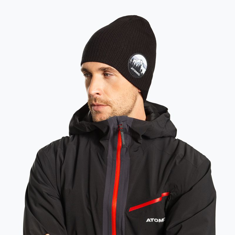Zimní čepice Atomic Alps Peak Beanie black 2