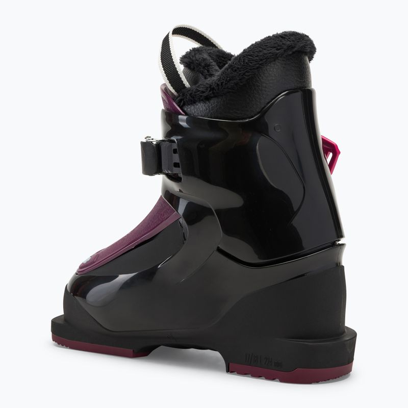Dětské lyžařské boty Atomic Hawx Kids 1 black/violet/pink 2
