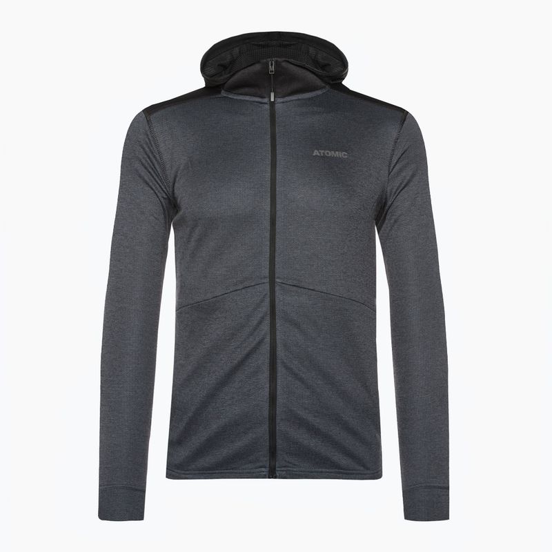 Pánská mikina Atomic Alps FZ Hoodie grey/black