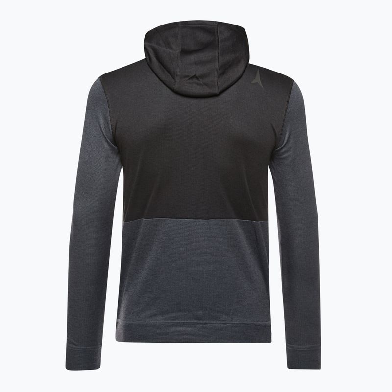 Pánská mikina Atomic Alps FZ Hoodie grey/black 2