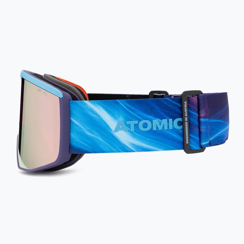Lyžařské brýle Atomic Four Pro HD black/purple/cosmos/pink copper 5