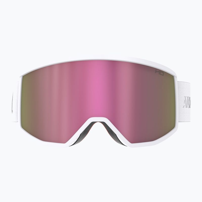 Lyžařské brýle  Atomic Four HD white/pink copper hd