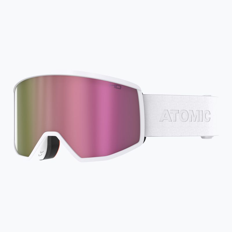 Lyžařské brýle  Atomic Four HD white/pink copper hd 2