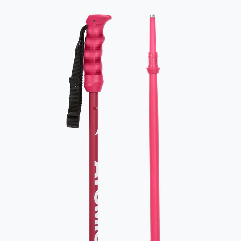 Lyžařské hůlky dziecięce Atomic AMT JR pink 3