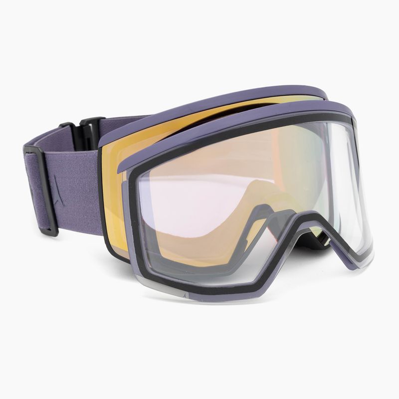 Lyžařské brýle Atomic Four Pro HD Photo dark purple/amber gold