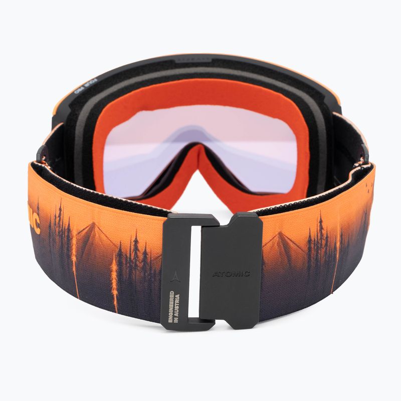 Lyžařské brýle Atomic Four Pro HD Photo black/orange/tree/amber gold 4
