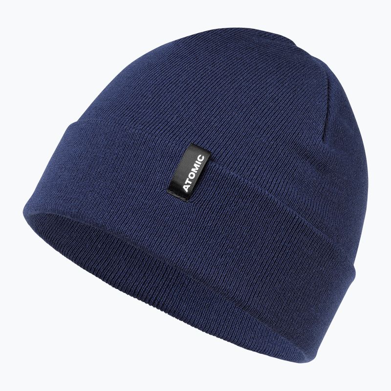 Zimní čepice  Atomic Alps Rolled Cuff Beanie dark blue