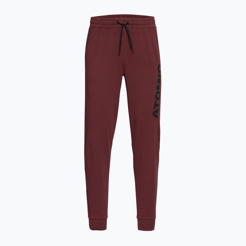 Kalhoty Atomic RS Sweat maroon 4