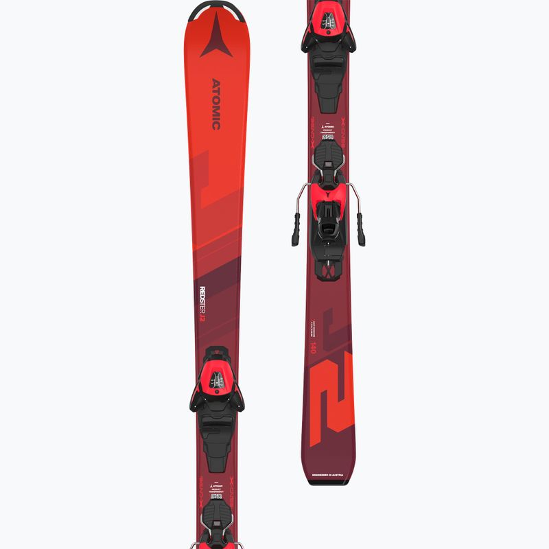 Dětské sjezdové lyže  Atomic Redster J2 JTM + vázání L6 GW red 10