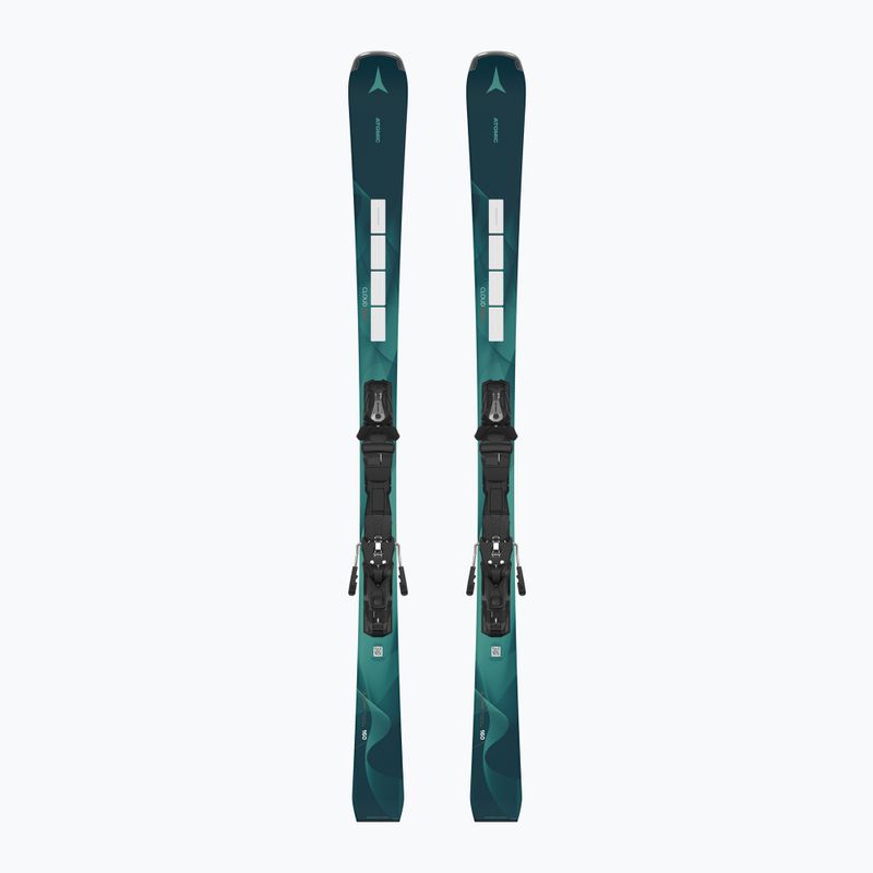 Dámské sjezdové lyže  Atomic Cloud Q14 Revoshock S + vázání MI12 GW petrol