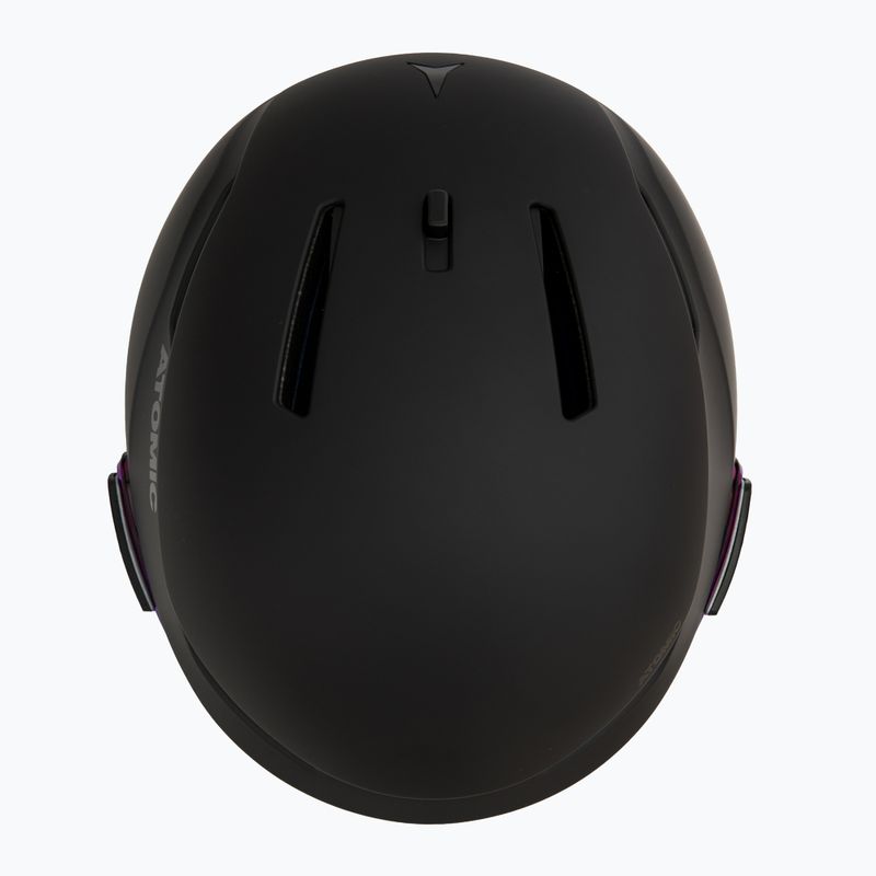 Lyžařská helma Atomic Revent GT Amid Visor HD black/green hd 5