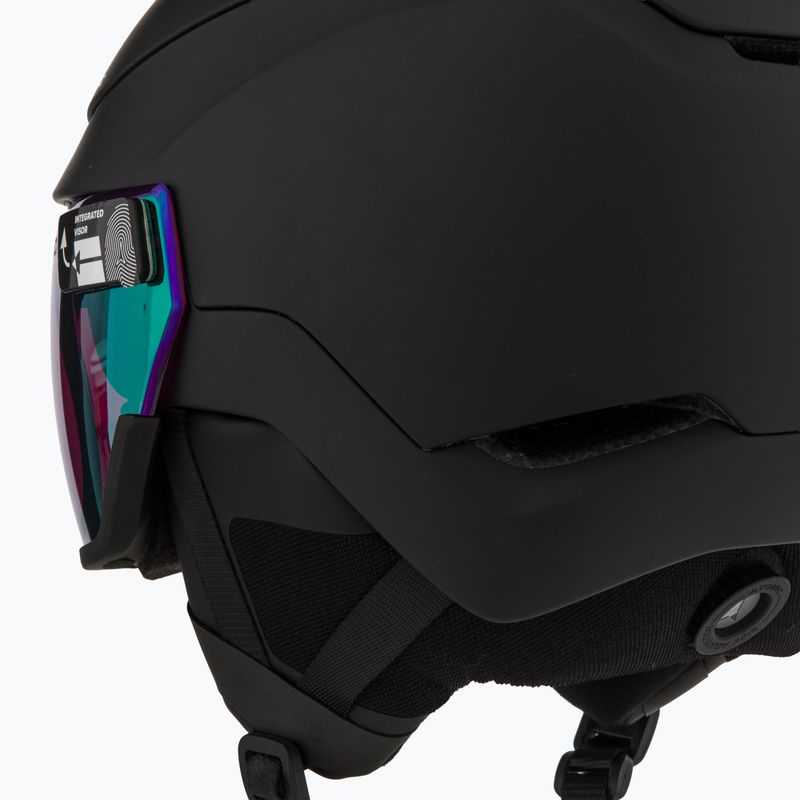 Lyžařská helma Atomic Revent GT Amid Visor HD black/green hd 7
