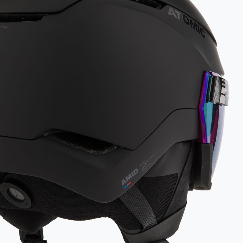 Lyžařská helma Atomic Revent GT Amid Visor HD black/green hd 8