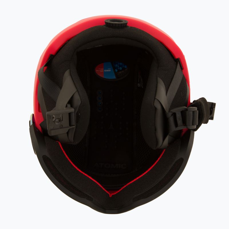 Lyžařská helma  Atomic Revent GT Amid Visor HD red/red hd 5
