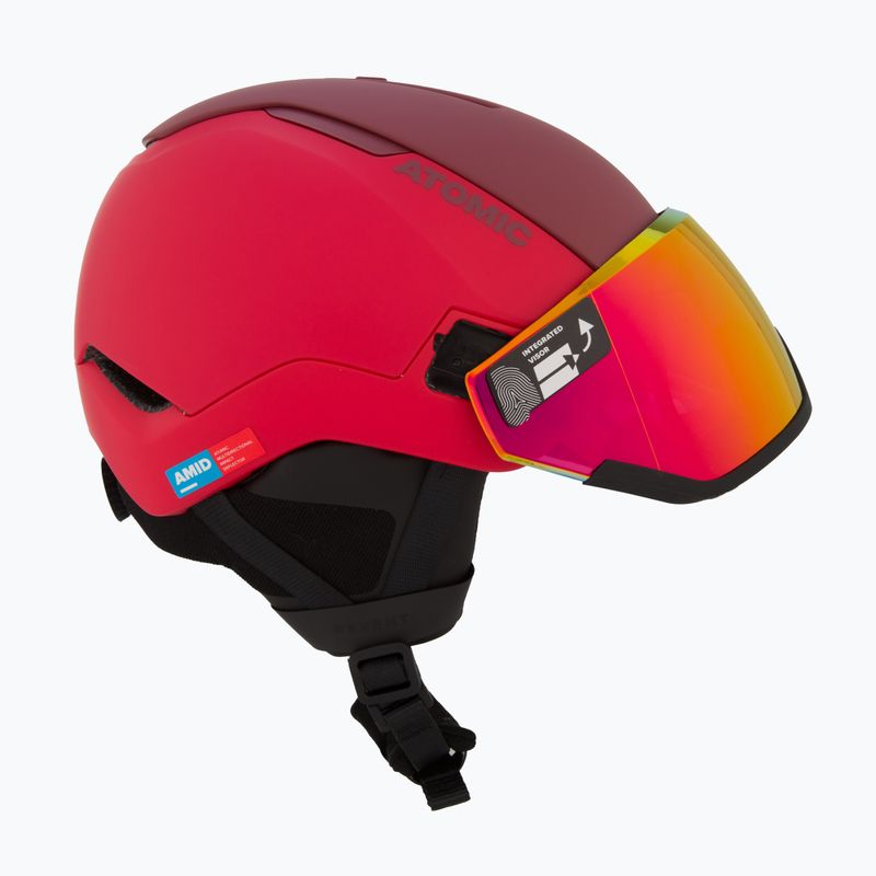 Lyžařská helma  Atomic Revent GT Amid Visor HD red/red hd 6
