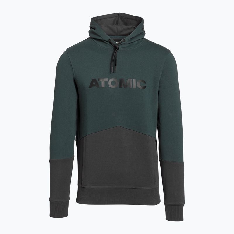 Mikina Atomic RS Hoodie dark green/ anthracite 3