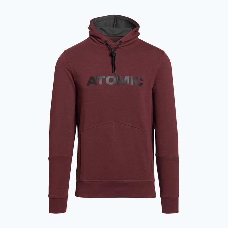 Mikina Atomic RS Hoodie maroon 3