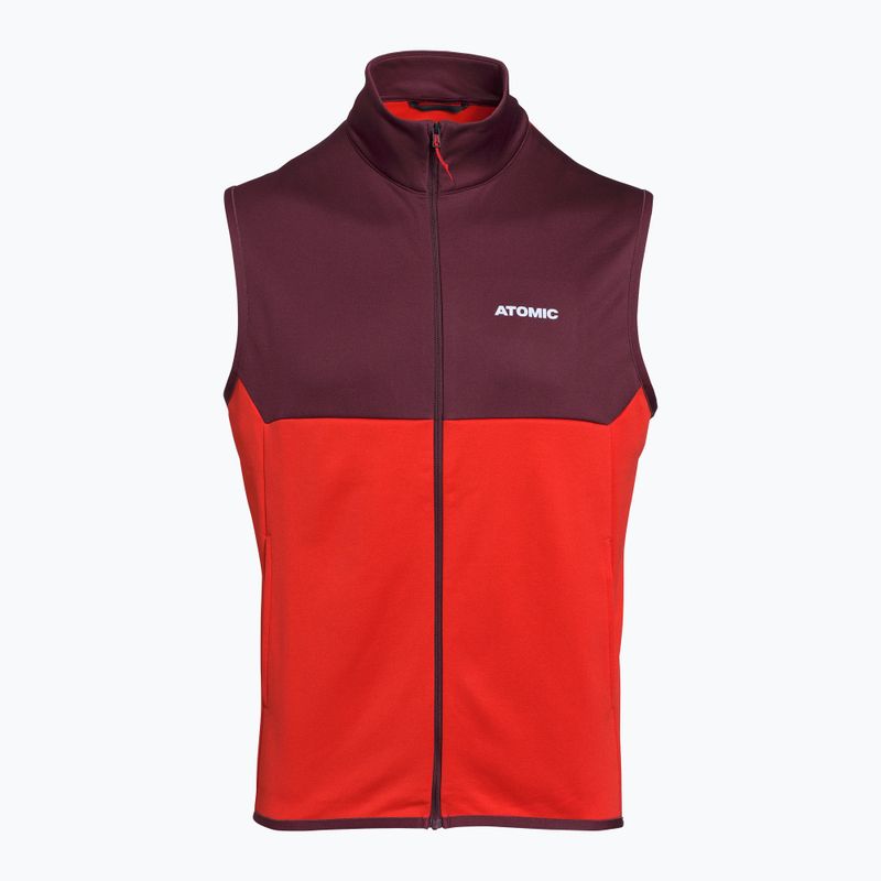 Pánská vesta Atomic Alps Vest red/ maroon 3