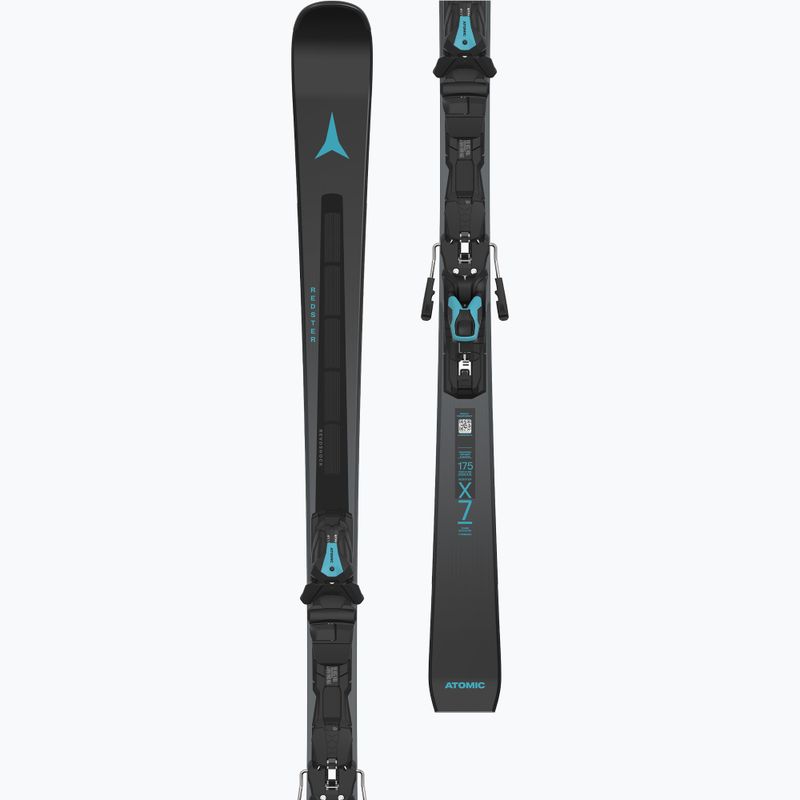 Sjezdové lyže Atomic Redster X7 Revoshock C + vázání MI12 GW black/teal 8