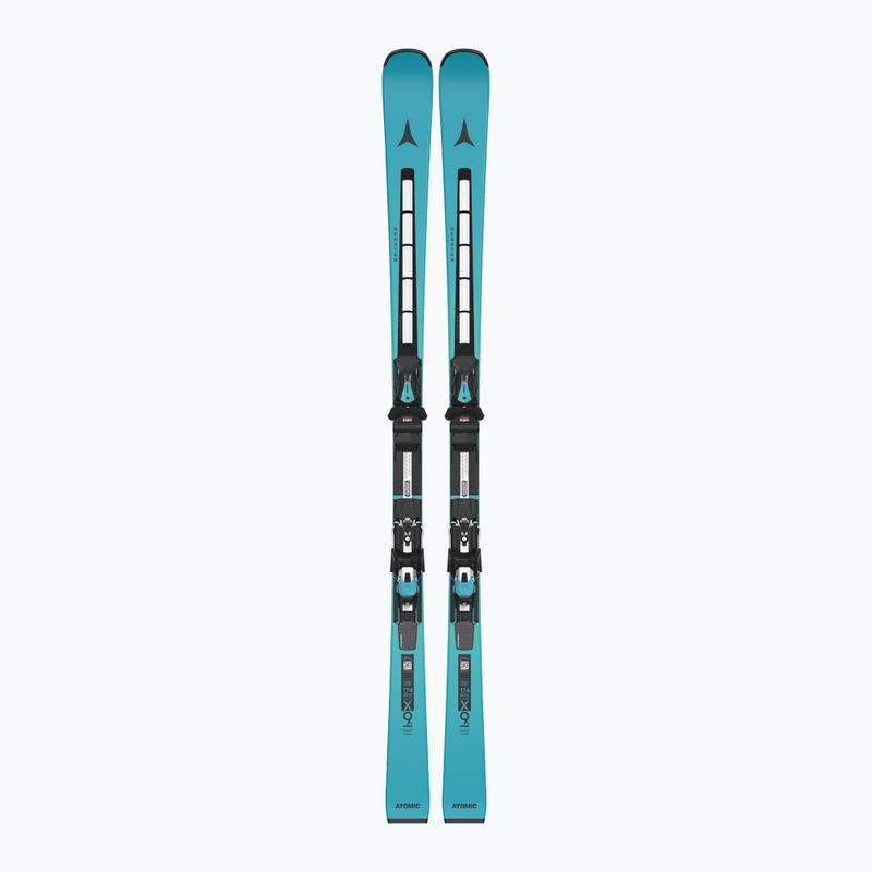 Sjezdové lyže Atomic Redster X9S Revoshock S + vázání I12 GW teal tension