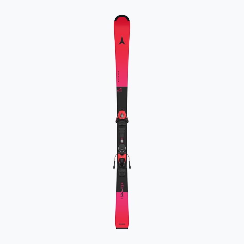 Dětské sjezdové lyže Atomic Redster J4 + vázání L6 GW red tension/black 4