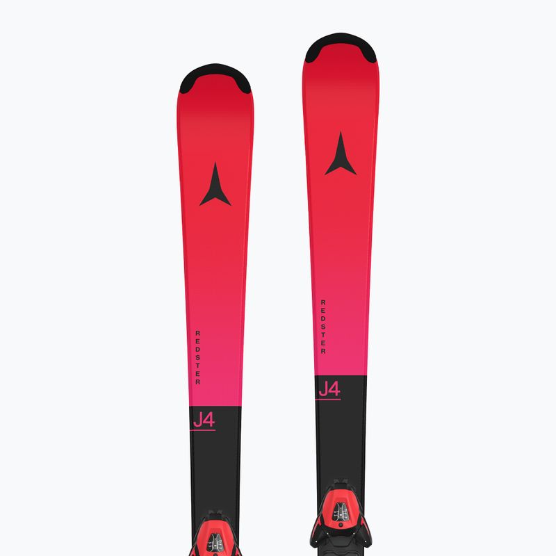 Dětské sjezdové lyže Atomic Redster J4 + vázání L6 GW red tension/black 8