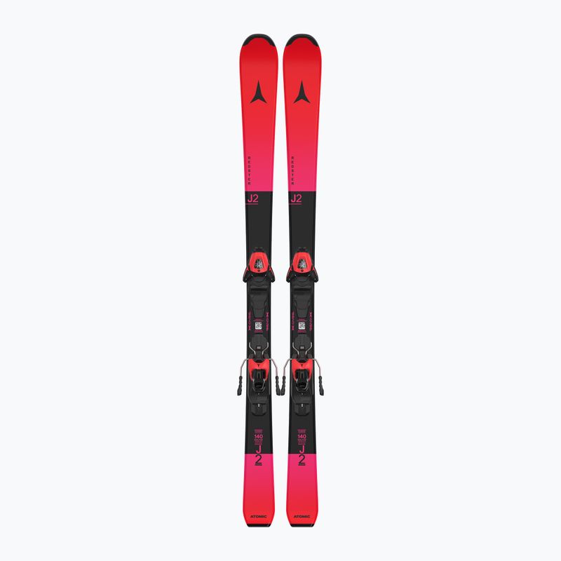 Dětské sjezdové lyže Atomic Redster J2 JTM + vázání L6 GW red tension/black