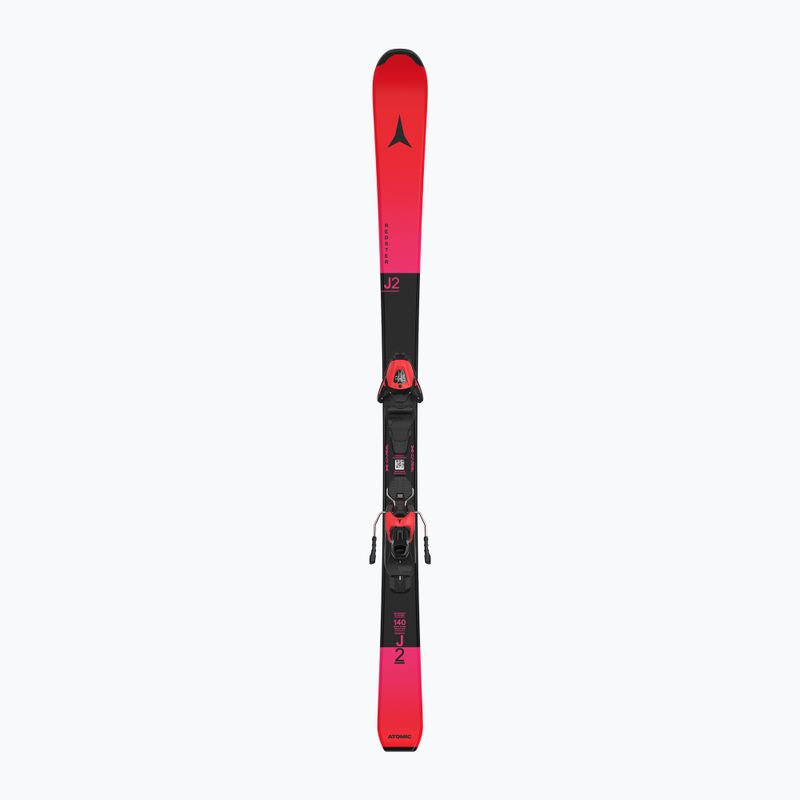 Dětské sjezdové lyže Atomic Redster J2 JTM + vázání L6 GW red tension/black 4